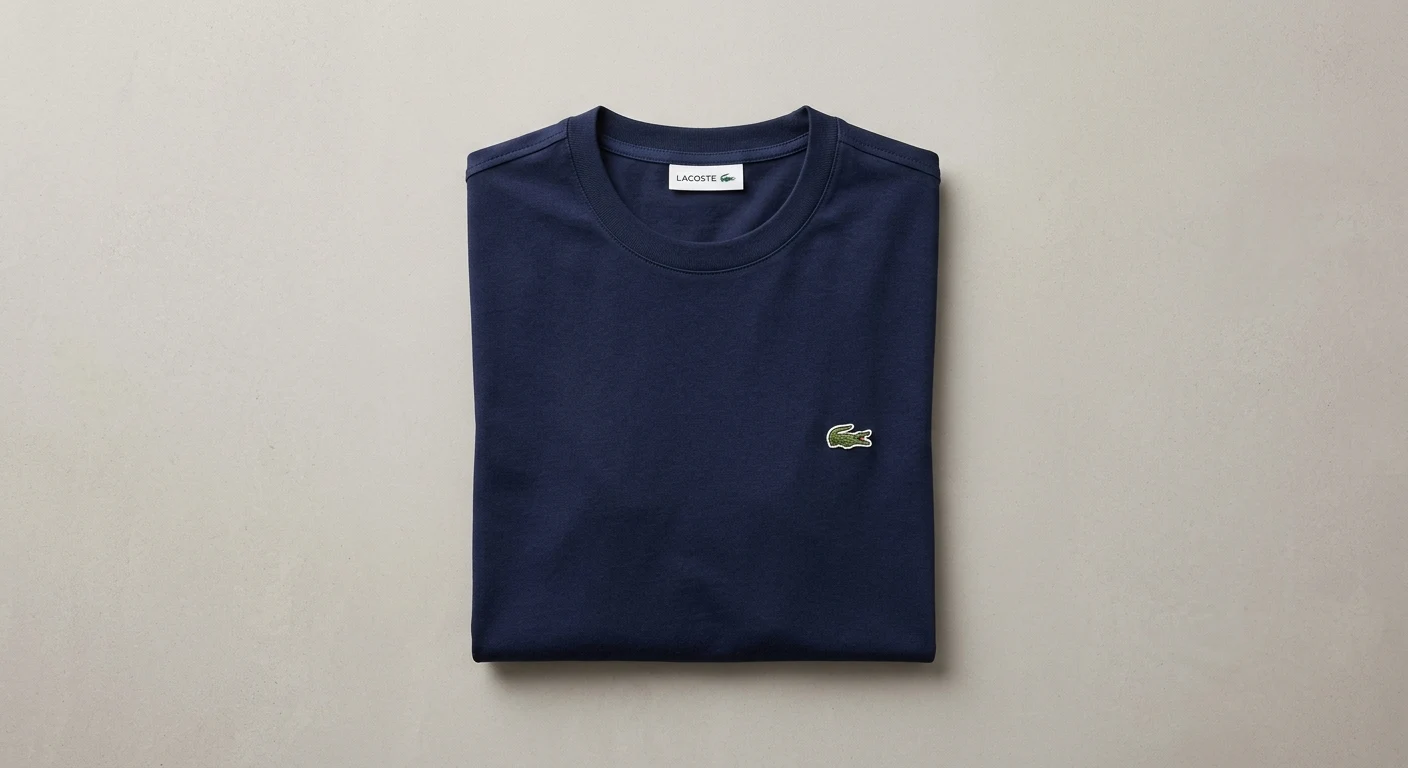 Lacoste Classic Crew Neck Pima Tee