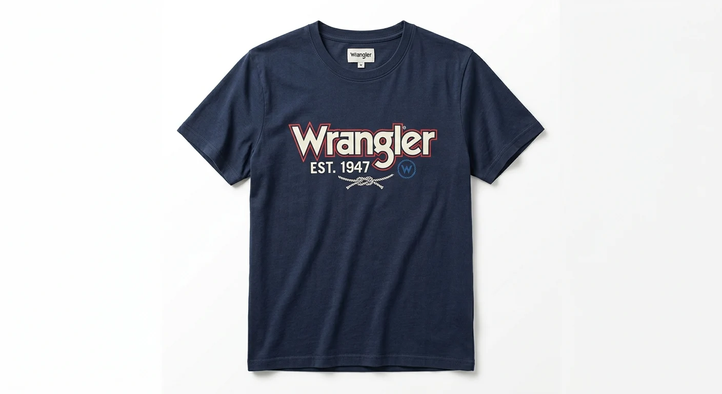 Wrangler Logo Tee 2